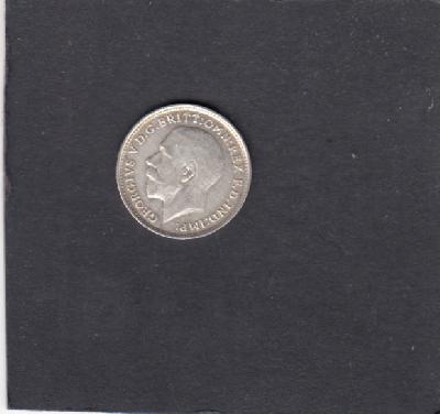 Beschrijving: 3 Pence EDWARD V